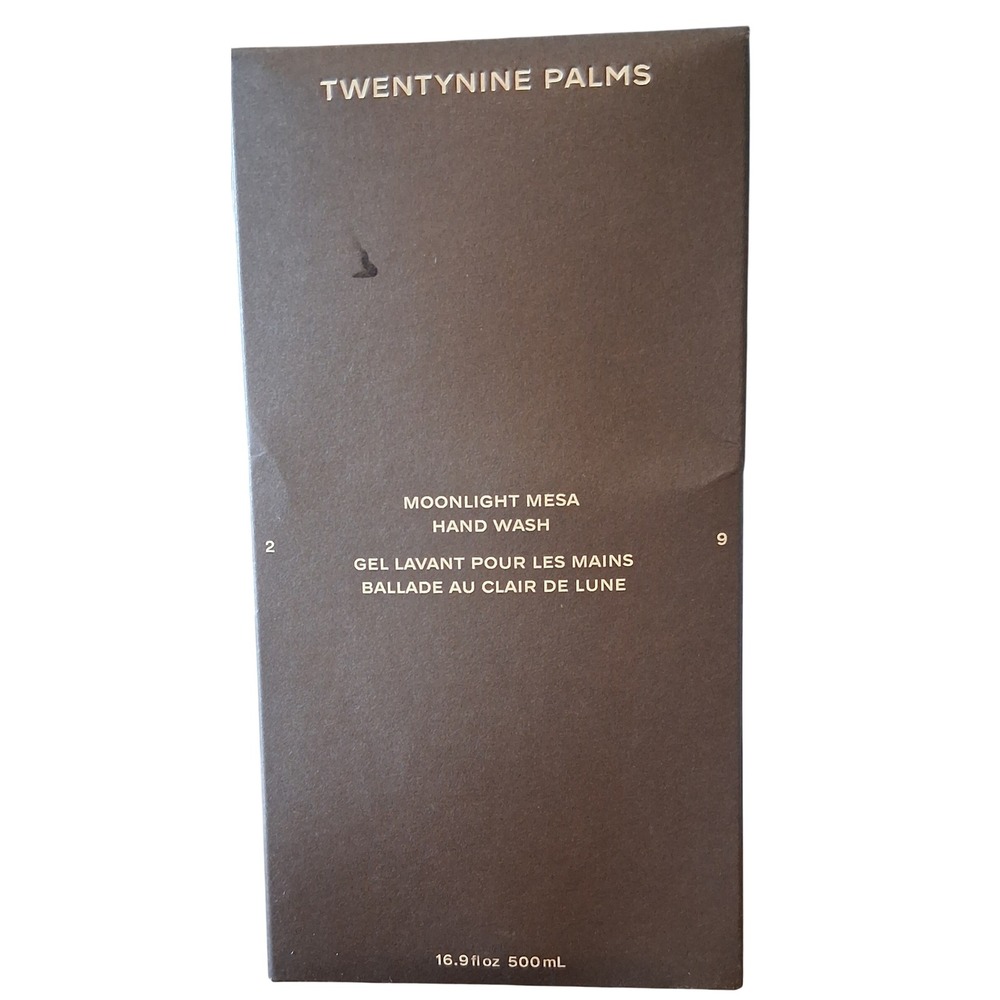 TWENTYNINE PALMS Moonlight Mesa Hand Wash Gel Lavant Mains 16.9 fl oz